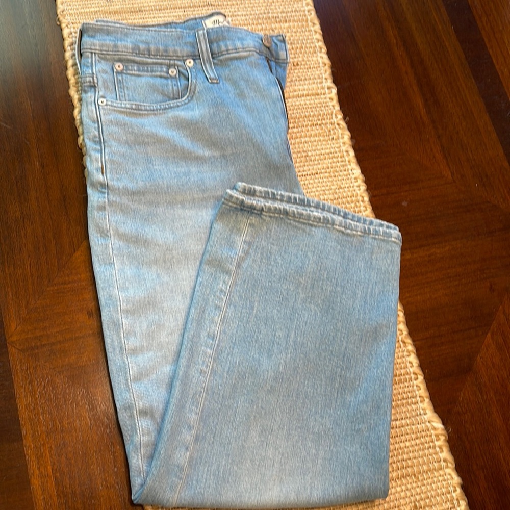 Madewell wide leg crops